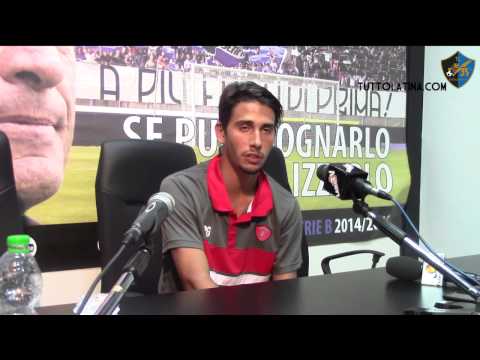 Amichevole Latina-Perugia, intervista a Edoardo Goldaniga