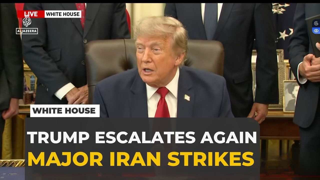 Trump threatens major new strikes on Iran, says US will tighten blockade