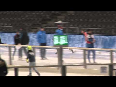 Hylke de Boer - Klemens Bach 300m Sprint Cup Berlijn 2015