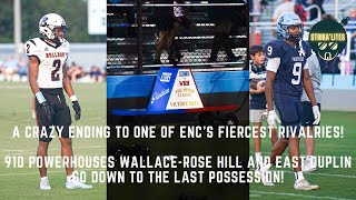 CRAZY ENDING TO THE RIVER CLASSIC! Wallace-Rose Hill vs. East Duplin for county bragging rights!