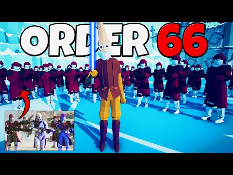 TABS Order 66 on Ki-Adi-Mundi! - Totally Accurate Battle Simulator: Star Wars Mod