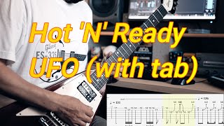 Hot &#39;N&#39; Ready / UFO / guitar cover with tab