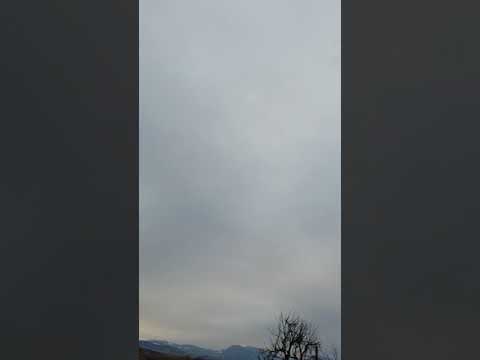 Vârful Pilisca vedere din satul Dobarlau jud. Covasna