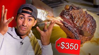 Tasting a $350 Tomahawk Steak!