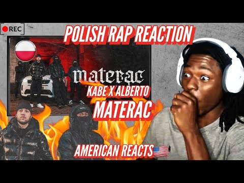 POLAND GOT HEAT!🇵🇱🔥 American Reacts to POLISH RAP! KABE X ALBERTO - MATERAC & Sentino - Givenchy