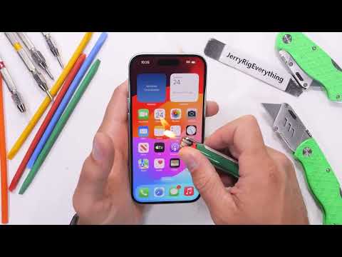 JerryRigEverything! iPhone 15 Durability Test - is Aluminum better than Titanium_!