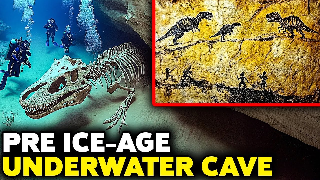 Researchers Discovered A 100,000 Year Old Underwater Cave That Predates The Ice Age