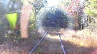 preview picture of video 'Catskill Mountain RR - MP 9.8 to 10.6'