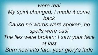 Steel Prophet - Burning Into Blackness Lyrics