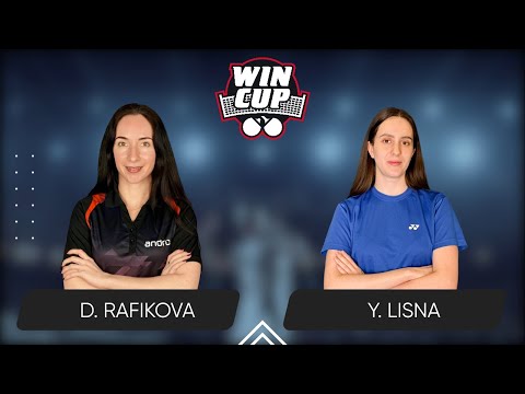 15:30 Diana Rafikova - Yaroslava Lisna 11.03.2025 WINCUP Women Professional. Table 1
