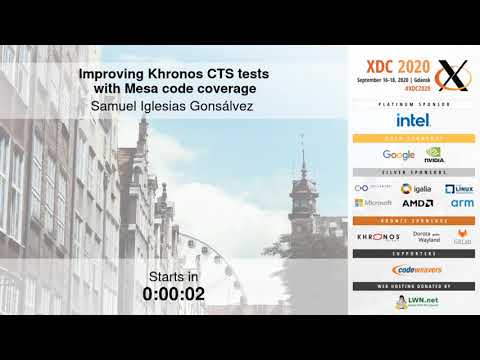 XDC 2020 | Improving Khronos CTS tests with Mesa code coverage