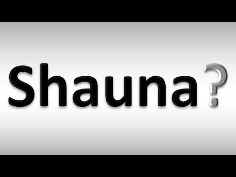 How to Pronounce Shauna