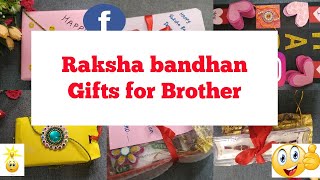 Raksha Bandhan Gifts for Brother | Raksha Bandhan gift ideas |6 Amazing Rakhi gift ideas for brother