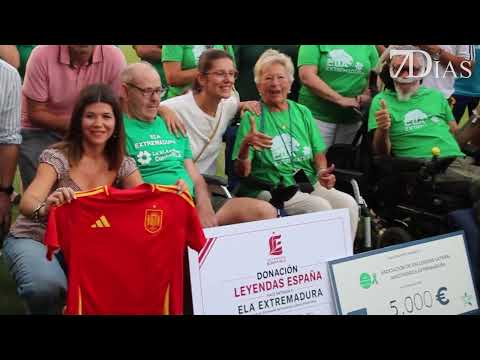 ASÍ SE VIVIÓ EL PARTIDO POR LA ELA EN CÁCERES