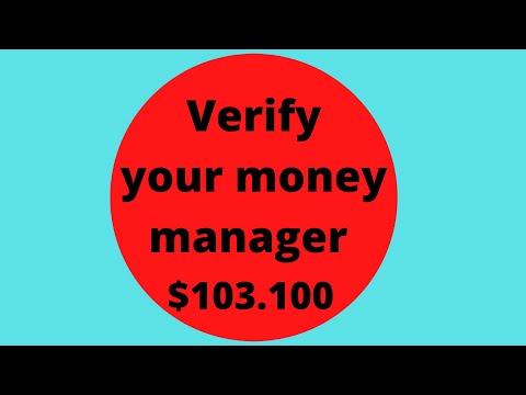 How to verify your money manager? $103.100 Ep. 53