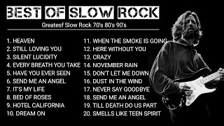 Download lagu Best Of Slow Rock | Slow Rock Ballads 70s-90s | Scorpions, U2, Bon Jovi, GNR, Ledzeppelin, Nirvana mp3