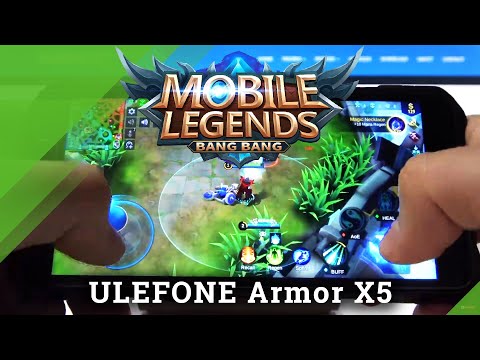 Gaming Quality Test on Ulefone Armor x5 - Mobile Legends Gameplay