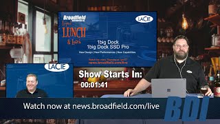 LaCie 1big Dock and 1big Doc SSD Pro | Broadfield Liquid Lunch & Learn