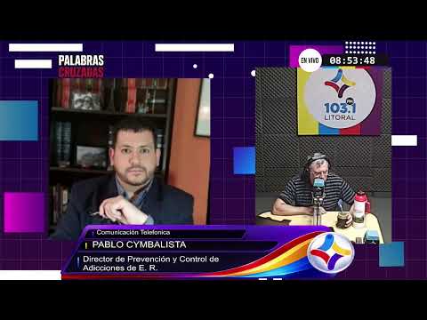 PABLO CYMBALISTA (Director de Prevención y Control de Adicciones de Entre Ríos)