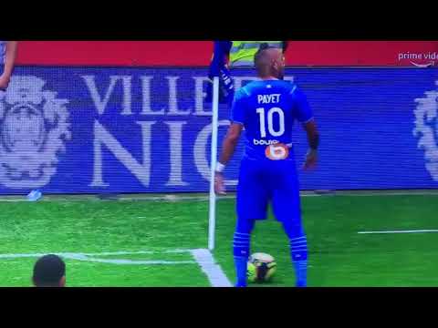 BAGARRE GÉNÉRAL  NICE - OM  PAYET PÊTE UN PLOMB !