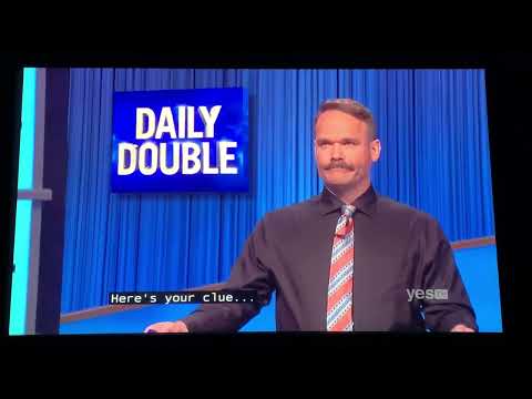 Jeopardy, Lawrence Long Day 4 - 1st Daily Double (2/10/22)