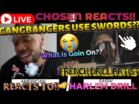Saisai - Harlem D**** (AMERICAN REACTS) #reaction #trending #funny #saisai #harlemdrill #live