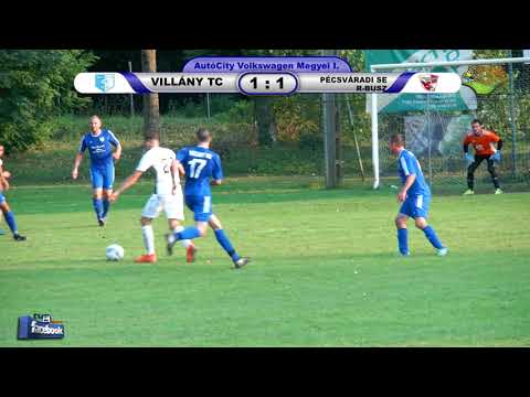 VILLÁNY TC - PÉCSVÁRADI SE R-BUSZ   1 - 3  (1 - 1)