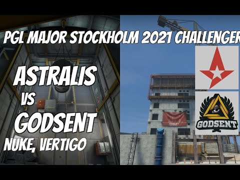 Astralis vs GODSENT Highlights /  at PGL Major Stockholm 2021 Challengers Stage