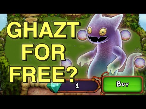 HOW TO GET FREE GHAZT! | My Singing Monsters [WORKING]
