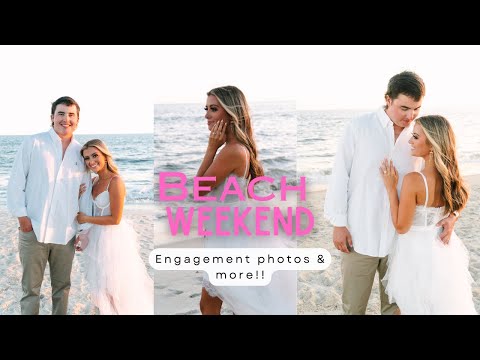 Beach Weekend, Engagement Photos, and more!!