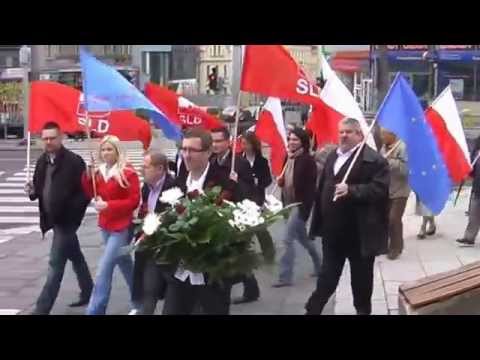 Pochód Pierwszomajowy w Olsztynie