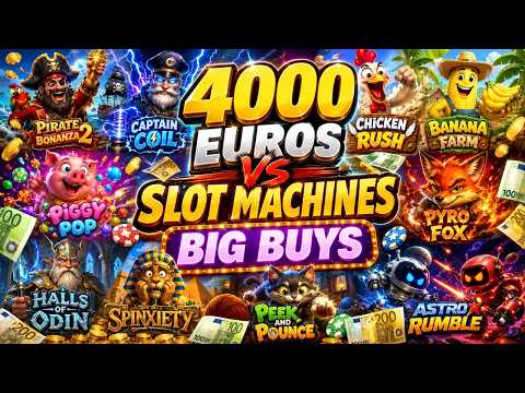 Thumbnail for video: 4K START VS SLOT MACHINES