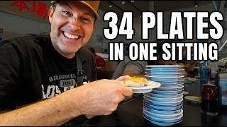 34 Sushi Plates 🍣 & Taxes Done ✅ in One Sunday