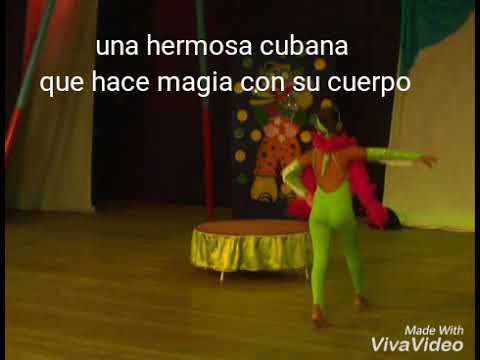 Anaibis  contorsiones Cuba circo infantil