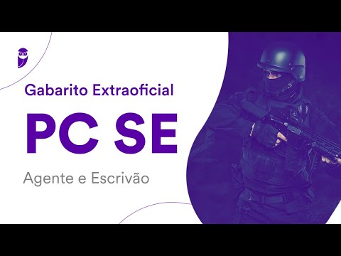 Gabarito Extraoficial PC SE – Agente e Escrivão