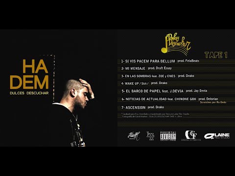 HADEM - Dulces Descuchar TAPE 1 [FULL-ALBUM]