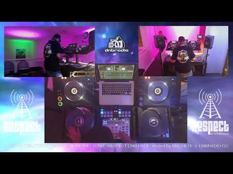 Machete, Richter, MC Dino - Respect DnB Radio [LIVE] July 29, 2020