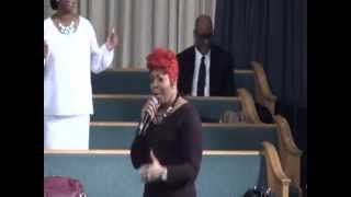 Alexis Spight sings "There Is No Way" at Greater Emmanuel C. O. G. I .C