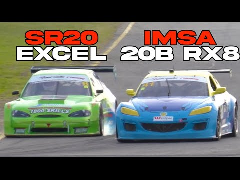 IMSA 20B RX8 VS SR20 EXCEL - Sports Sedans