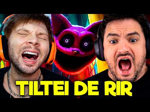 🔥Virei uma CHALEIRA de TANTO RIR! Felipe Neto jogando Poppy Playtime 3 fez minha semana feliz