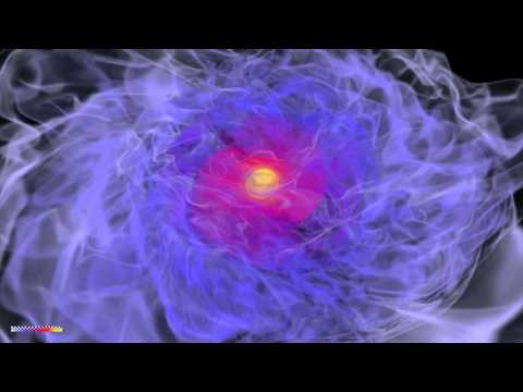 Simulation: Neutronen-Doppelsterne