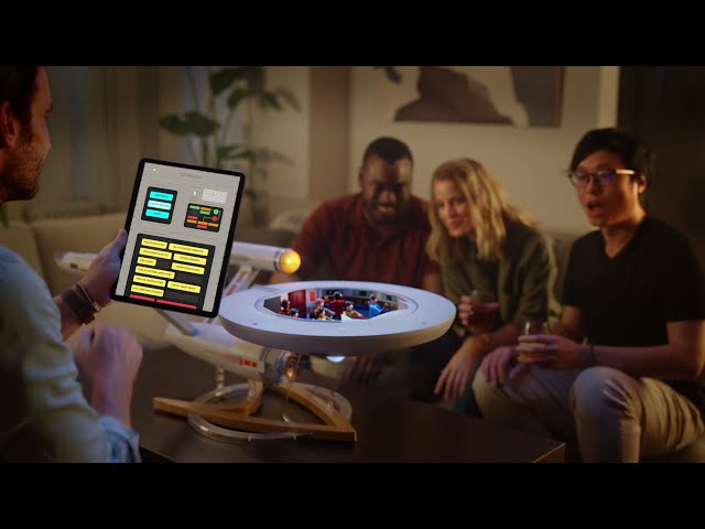 Vídeo relacionado con PLAYMOBIL Star Trek 70548 U,S,S, Enterprise NCC 1701, con aplicación AR, Efectos de luz y Sonidos Originales, De 10 a 99 años