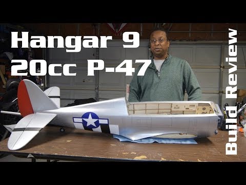 Hangar 9 20cc P-47 Build Review | HobbyView