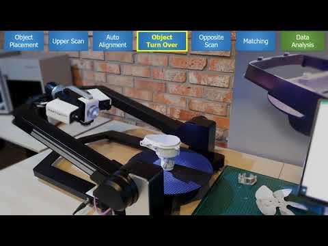 Automated 3D Scanning + Analysis made easy with Raptor3DX / 3D System Geomagic CX