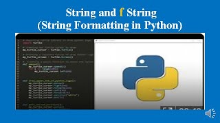Download the video "PYTHON ( F STRING OR STRING FORMATTING )"