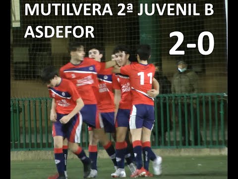 Mutilvera 2ª Juvenil B - Asdefor 2-0 (8 Enero 2022)