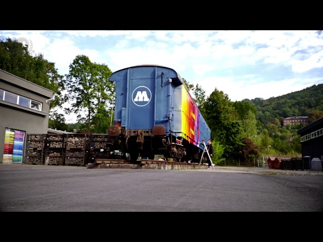 ORUS paints the MOLOTOW Train