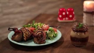 Перепела, фаршированные яблоками. Рецепты счастья. Новая история