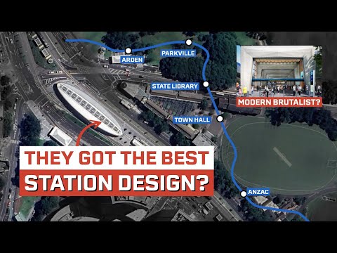 How Melbourne's New Metro Station Design is Unique for the East? // Metro Tunnel