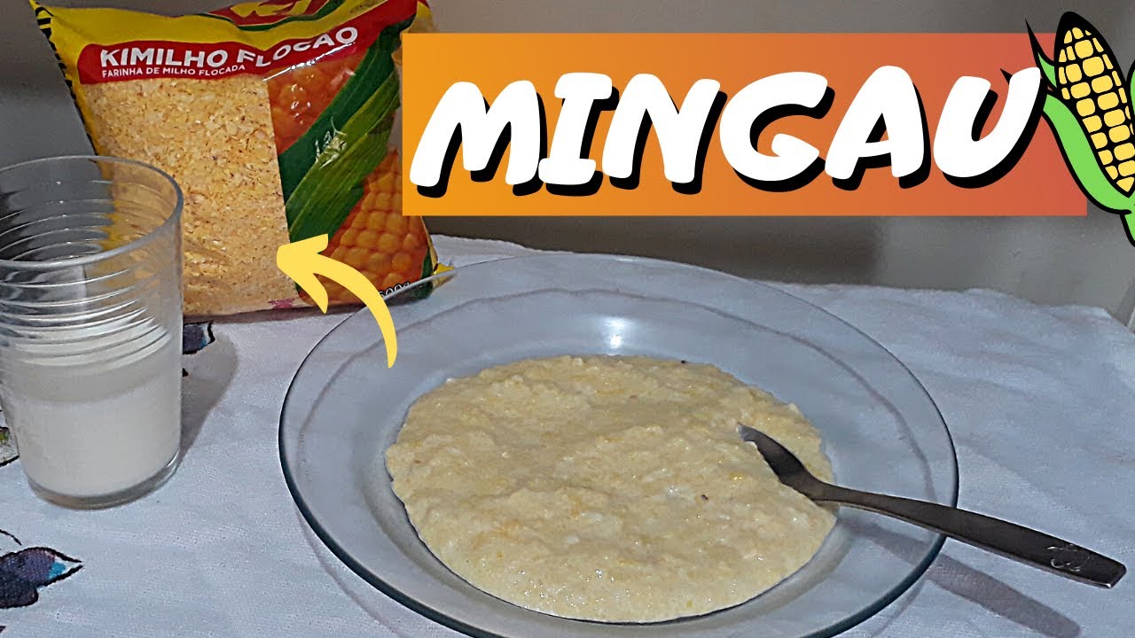 MIGAU DE MILHO FEITO COM FLOCÃO / MINGAU DE CUSCUZ